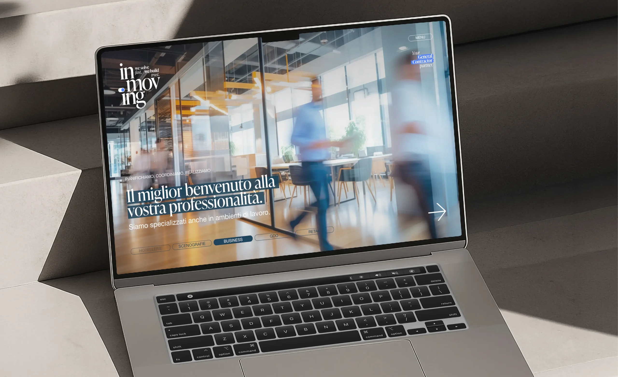 Squee per InMoving: il nuovo spazio web per gli specialisti degli spazi.