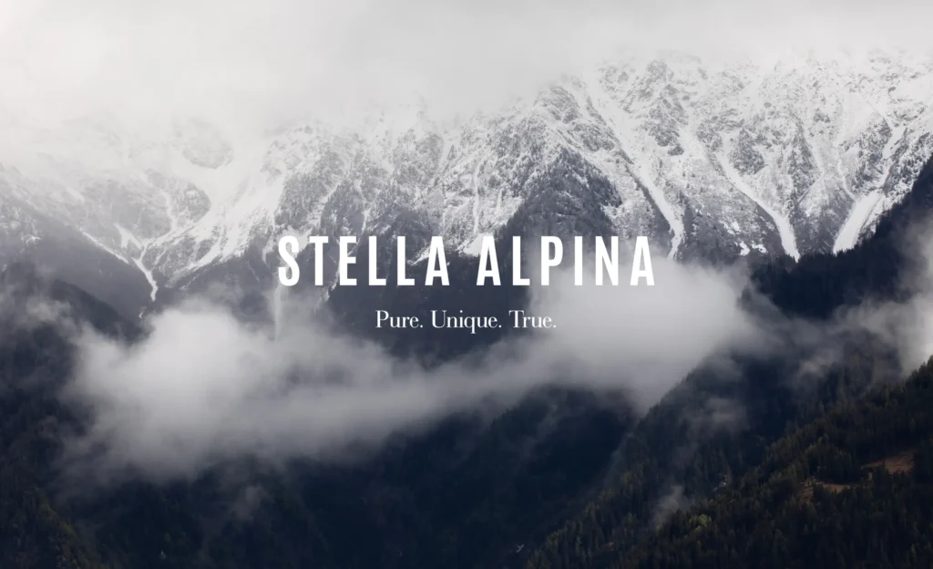 Squee per Bagnara:  il fior fiore della comunicazione, con Stella Alpina.